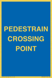 PEDESTRAIN CROSSING POINT